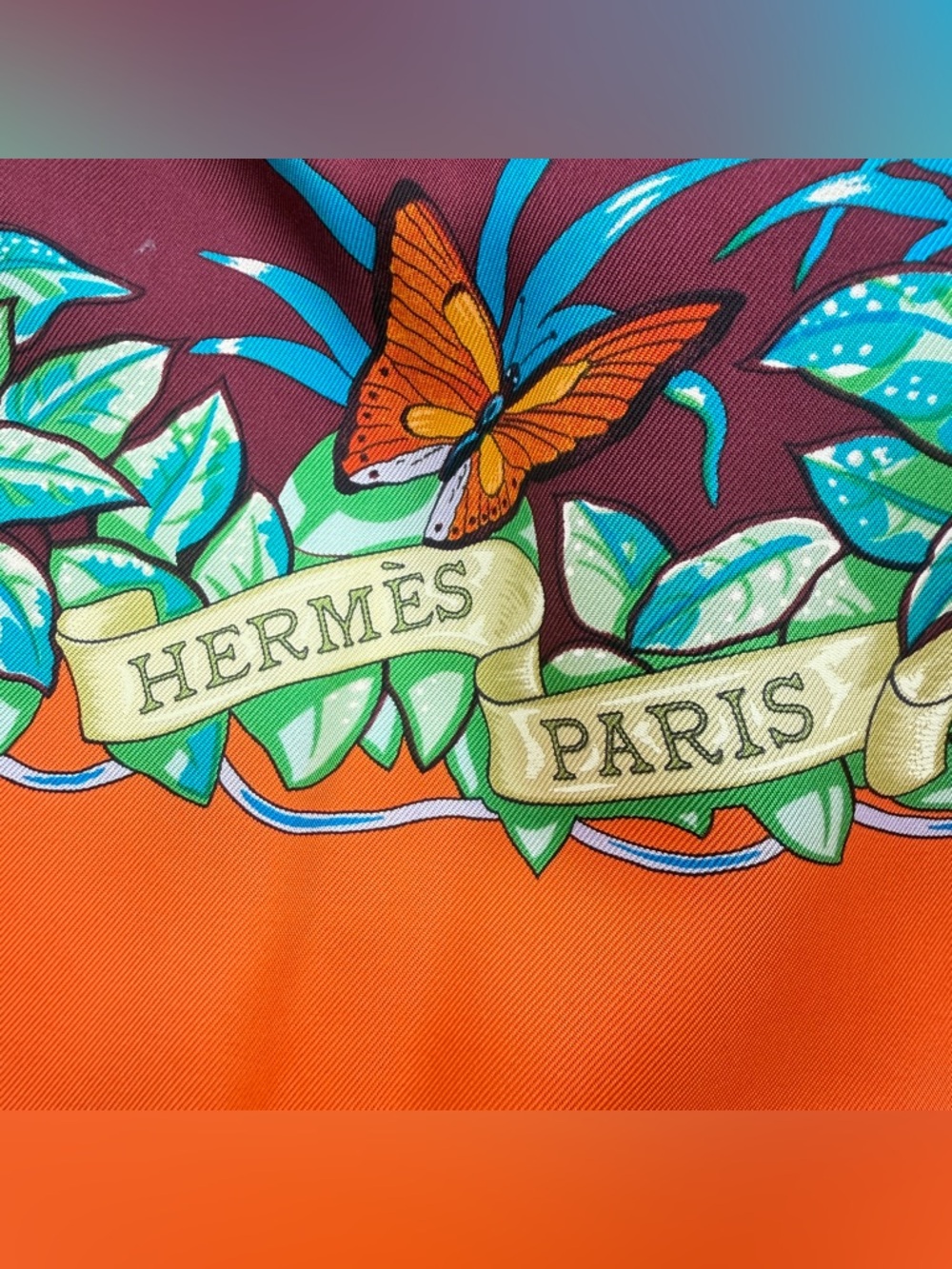 Hermès Jungle Love Silk Scarf - Picture 10 of 16